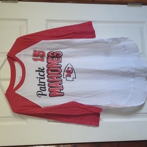 4her Patrick Mahomes baseball type shirt